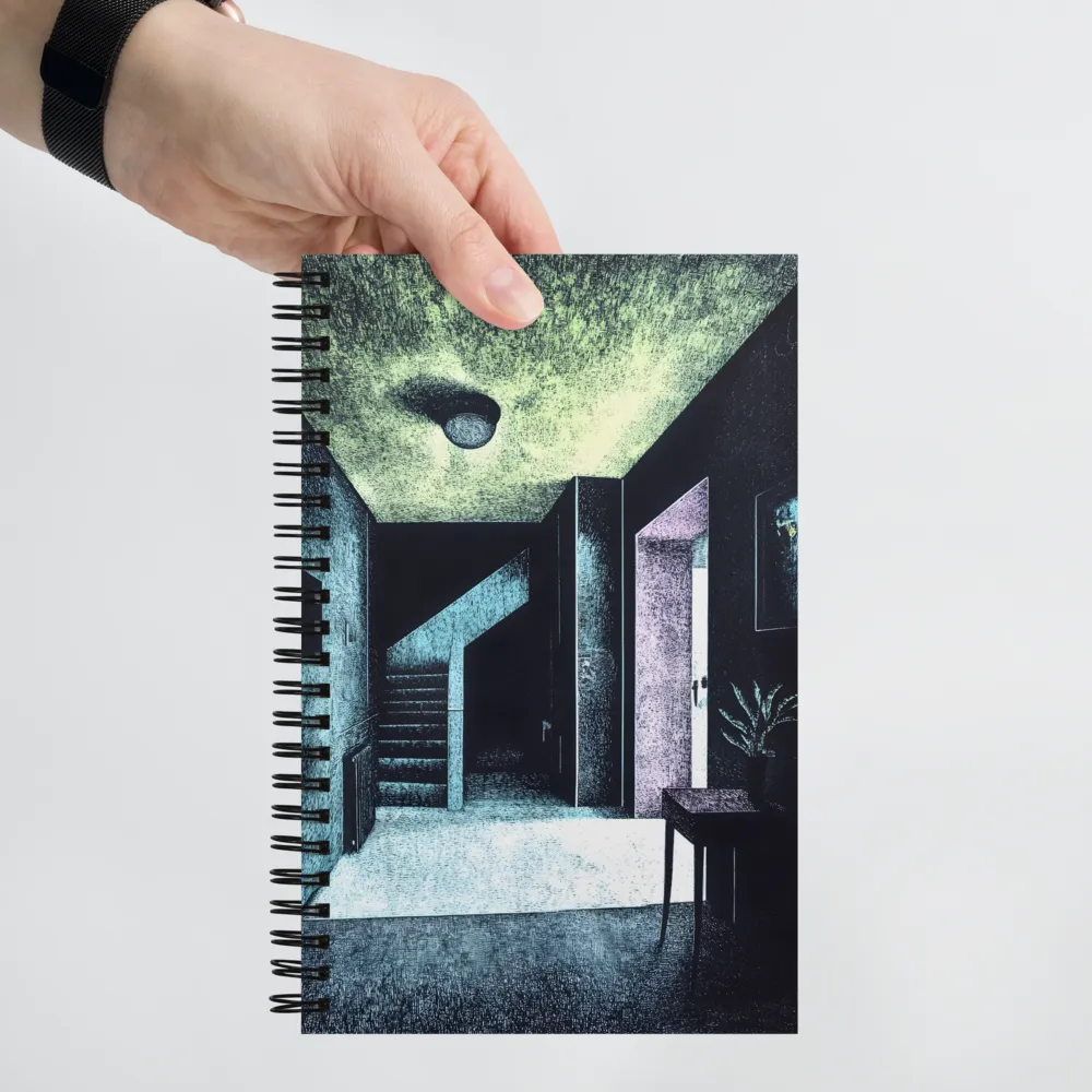 Labyrinthine Ascent 
 Spiral Notebook | 140 pages