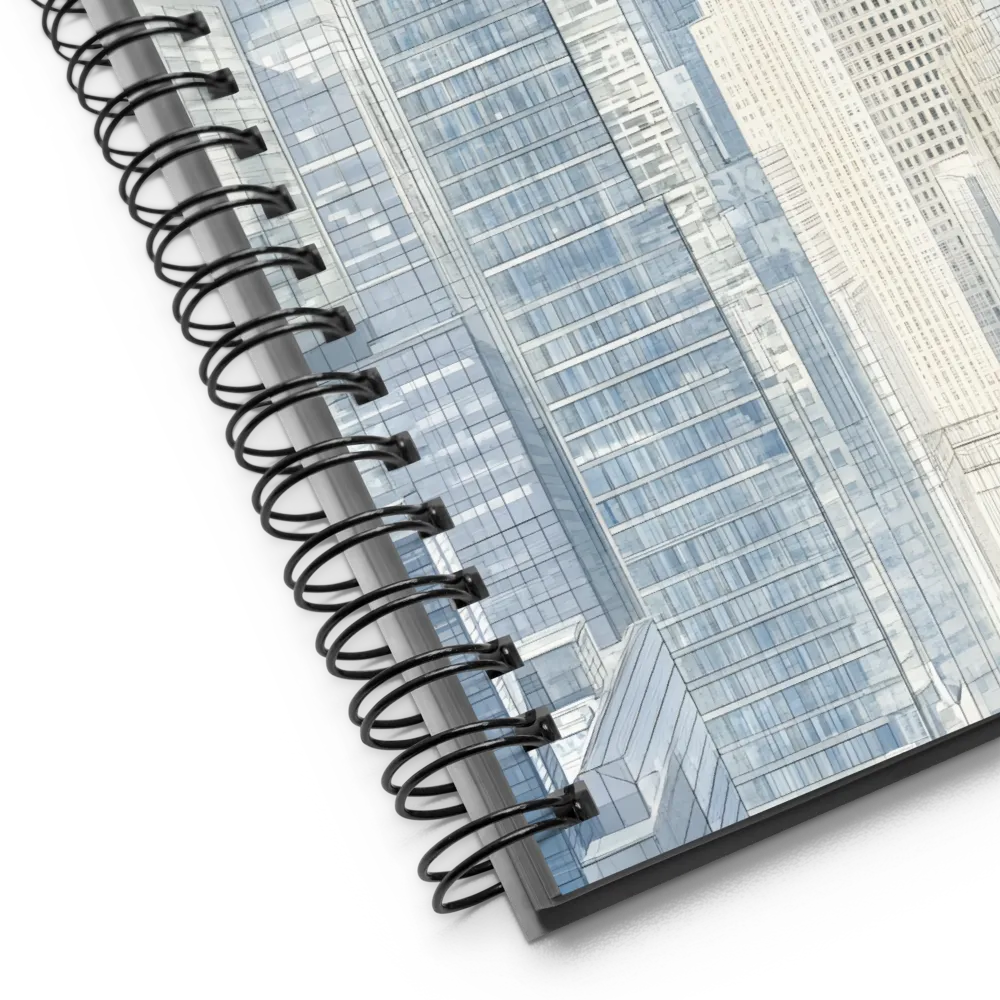 Urban Architectural Lines 
 Spiral Notebook | 140 pages