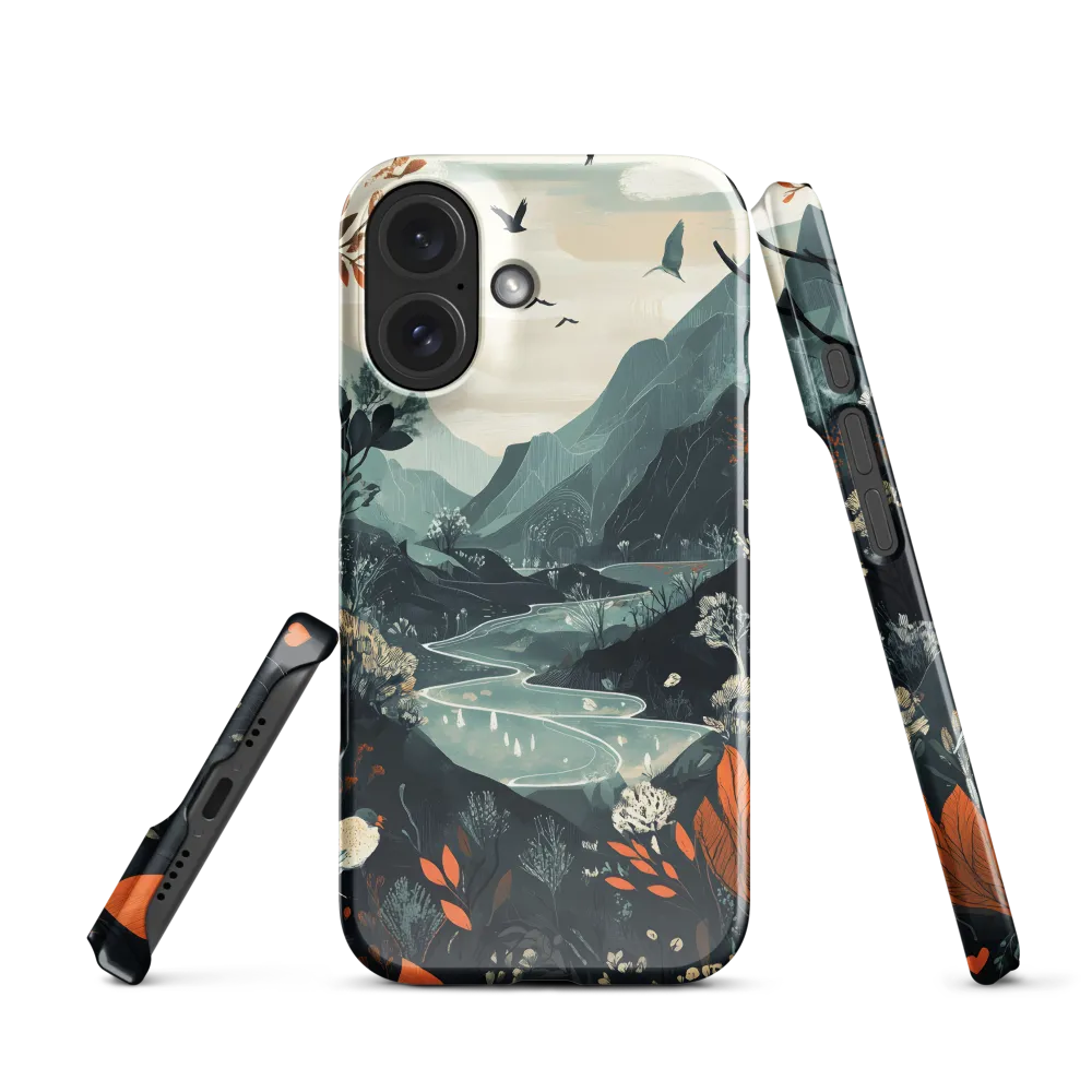 Stylized River Valley 
 Samsung Galaxy S21 Plus | Snap Case