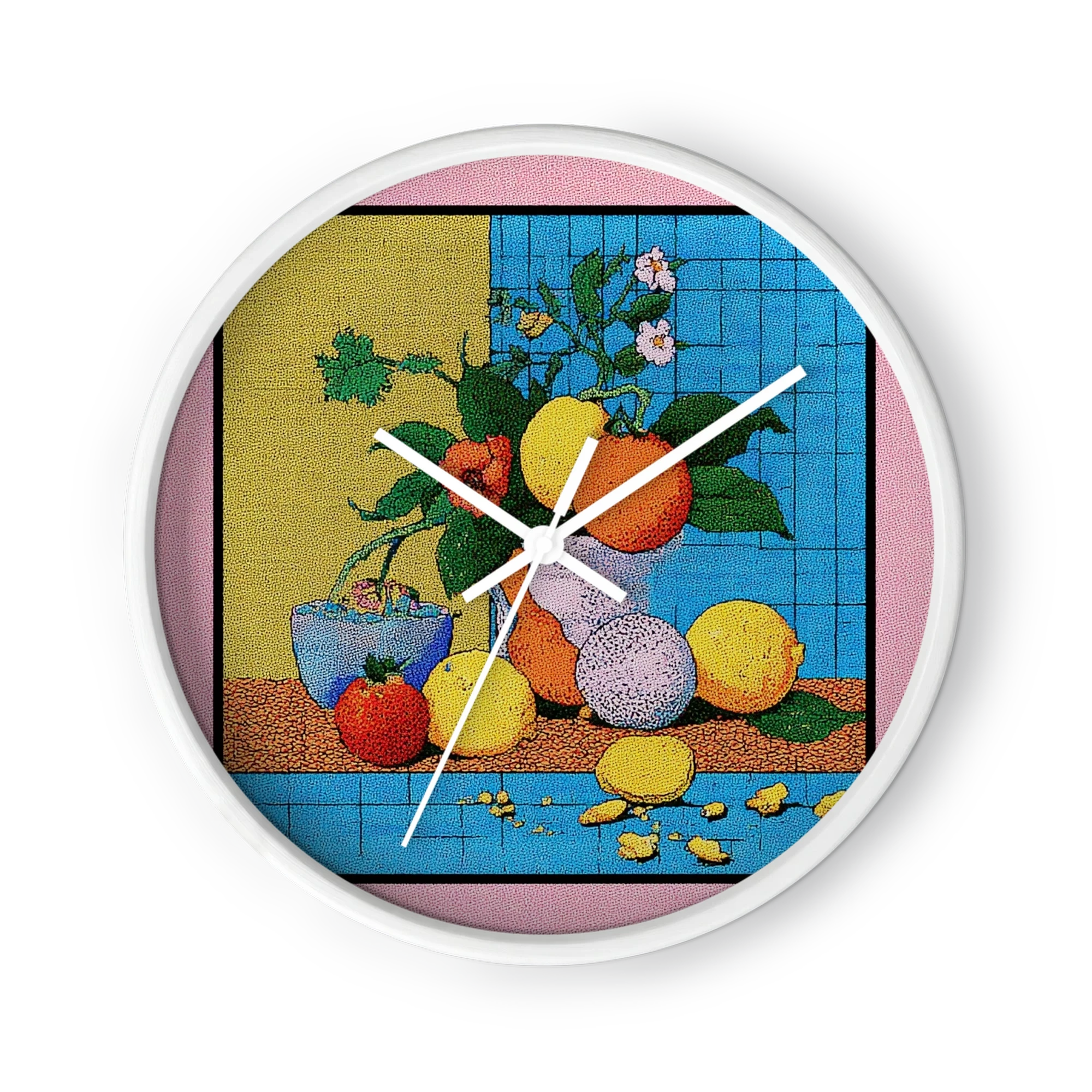Pointillist Citrus Still Life