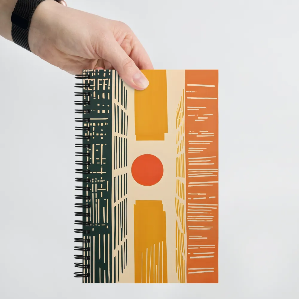 Urban Geometry 
 Spiral Notebook | 140 pages