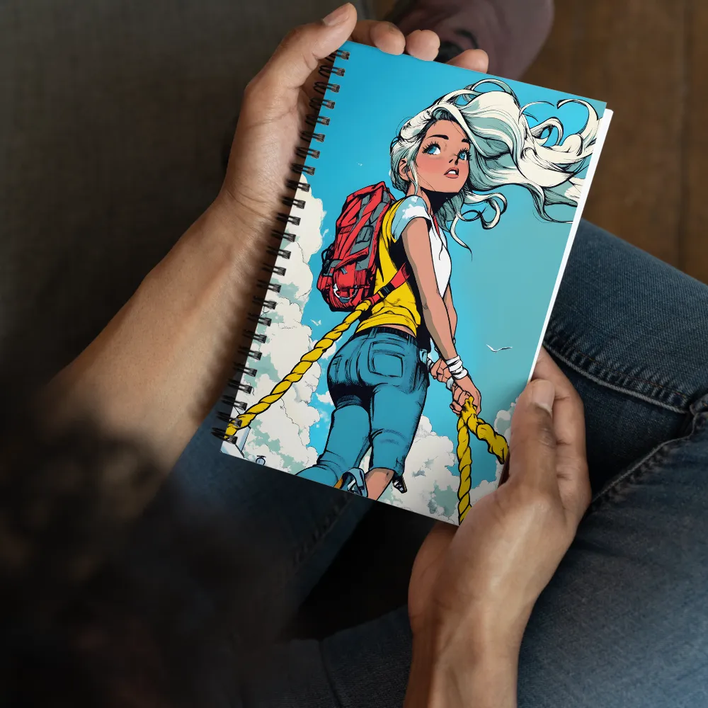 Ascending Spirit 
 Spiral Notebook | 140 pages