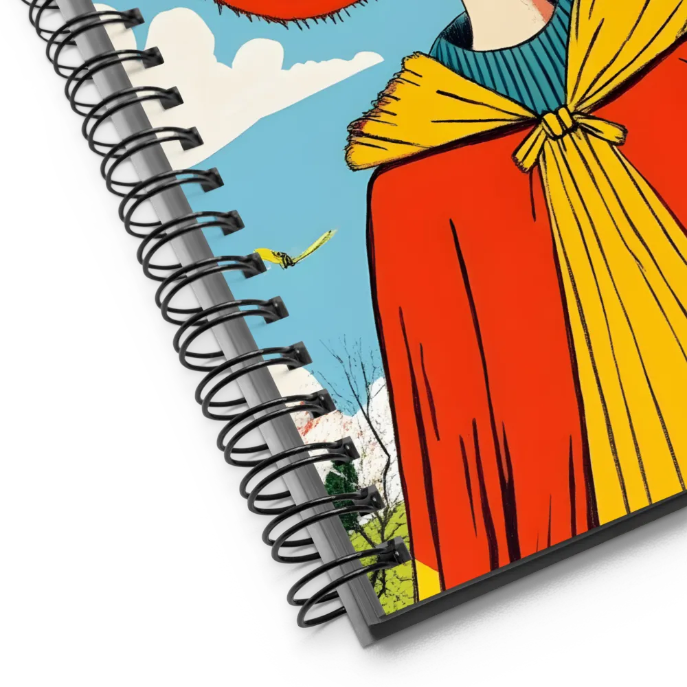 Whimsical Owl Guardian 
 Spiral Notebook | 140 pages