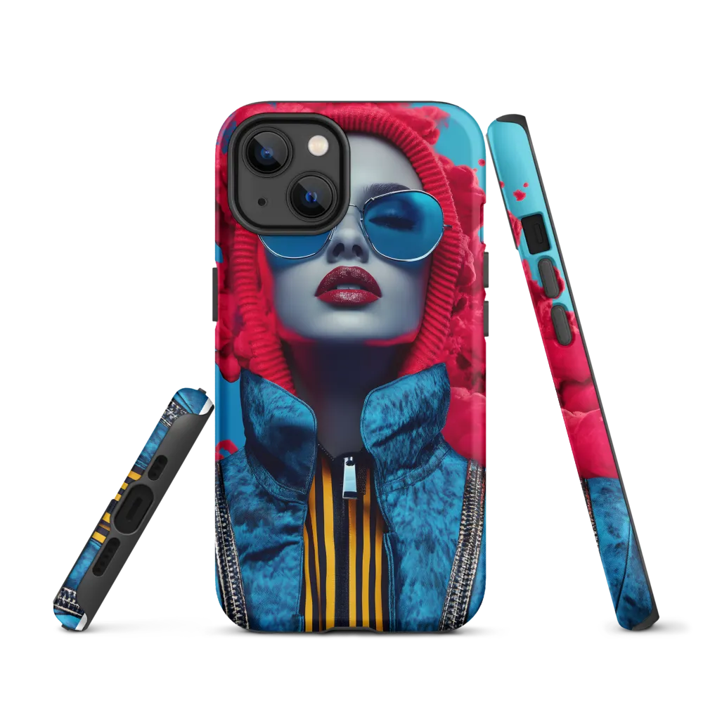 Crimson Aura | Phone Case