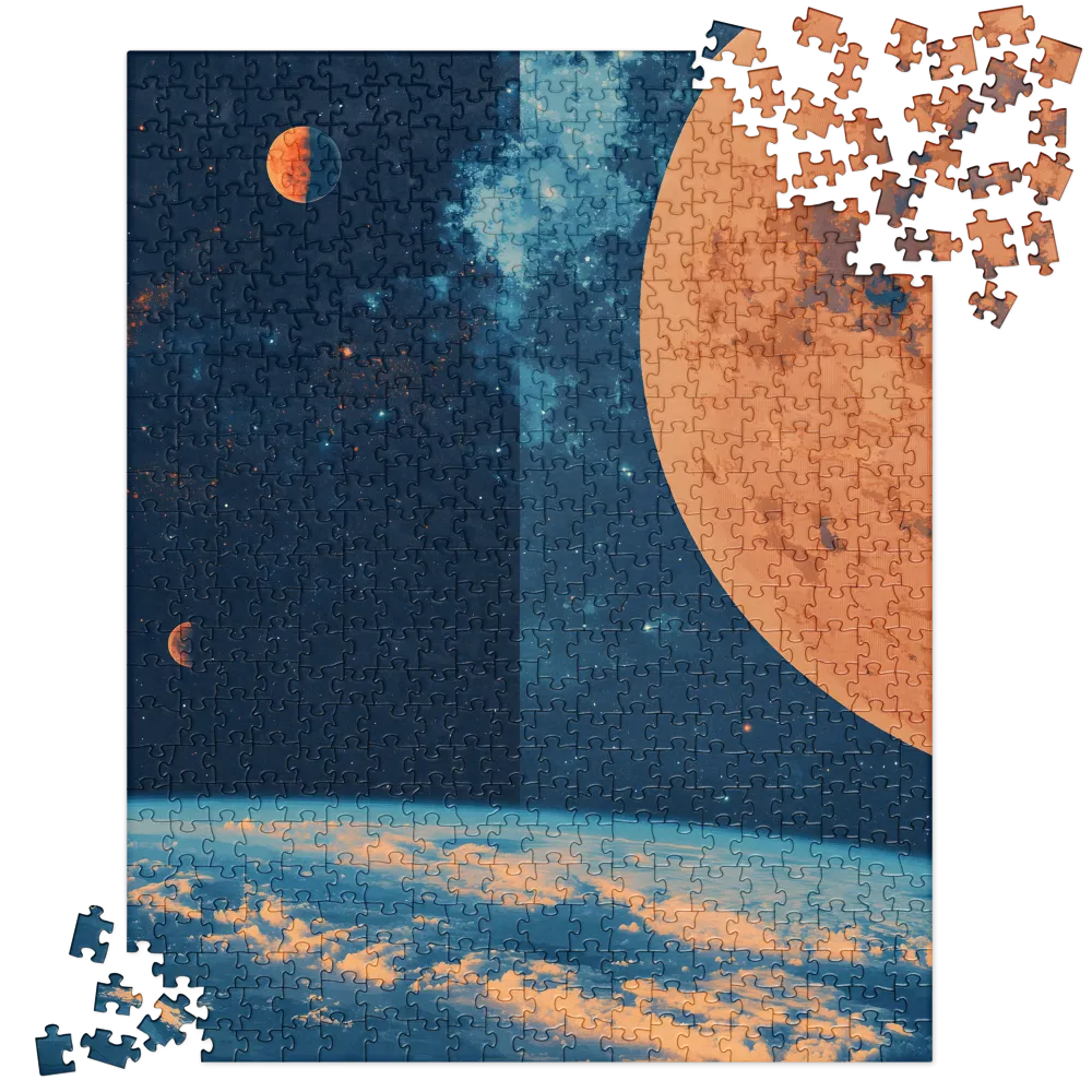 Interstellar Divide 
 Jigsaw Puzzle in Tin Box
