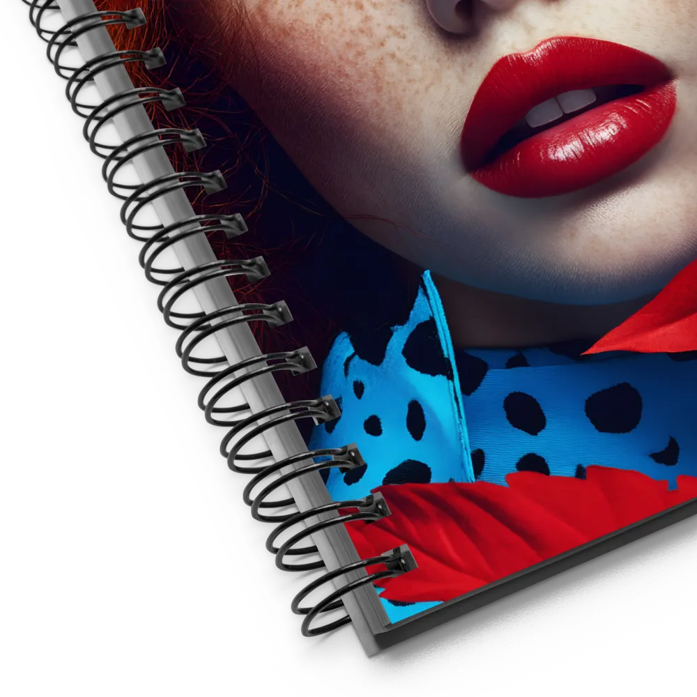 Fiery Gaze 
 Spiral Notebook | 140 pages