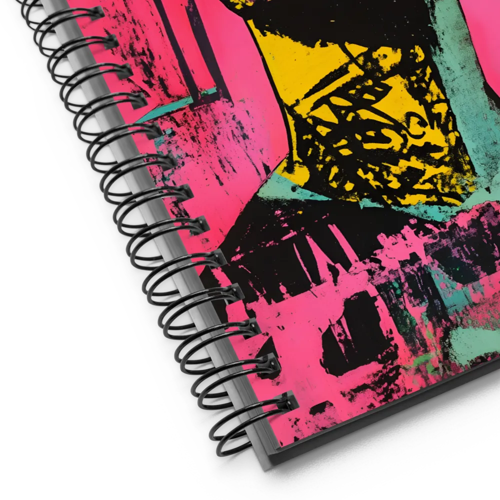 Neon Gaze 
 Spiral Notebook | 140 pages