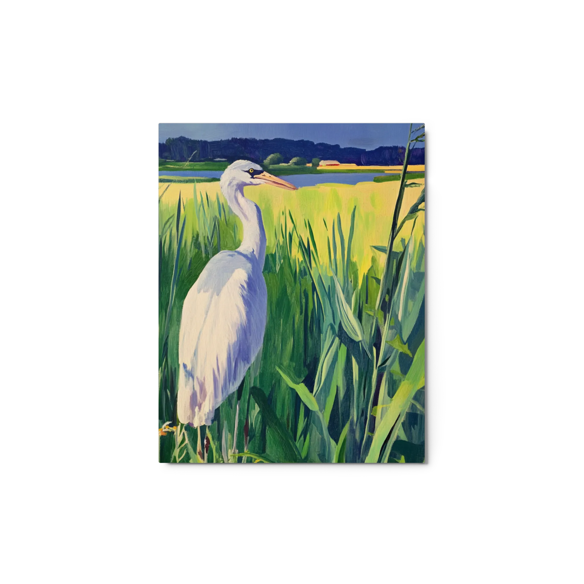 The Watchful Heron