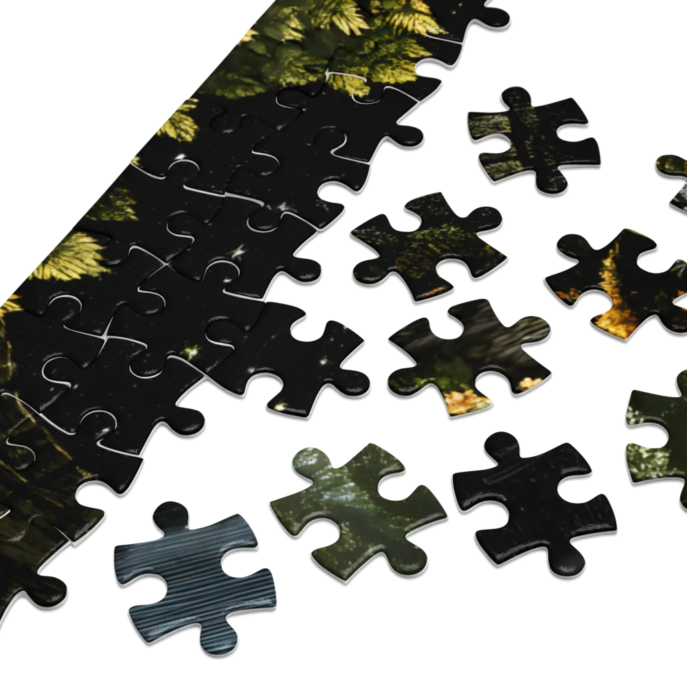 Sussurros do Jardim Noturno 
 Puzzle em caixa de metal