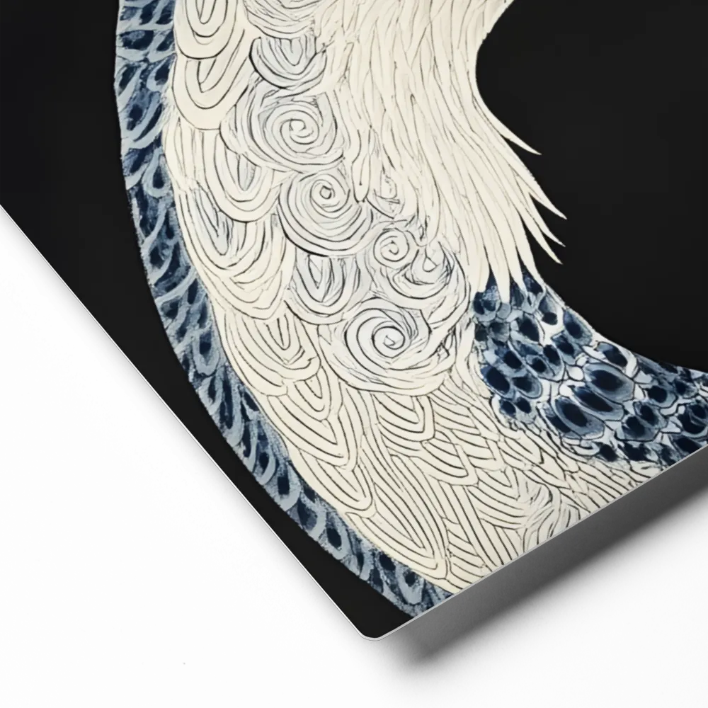 Ornate Quilling Phoenix 
 Canvas | 30″x 30″