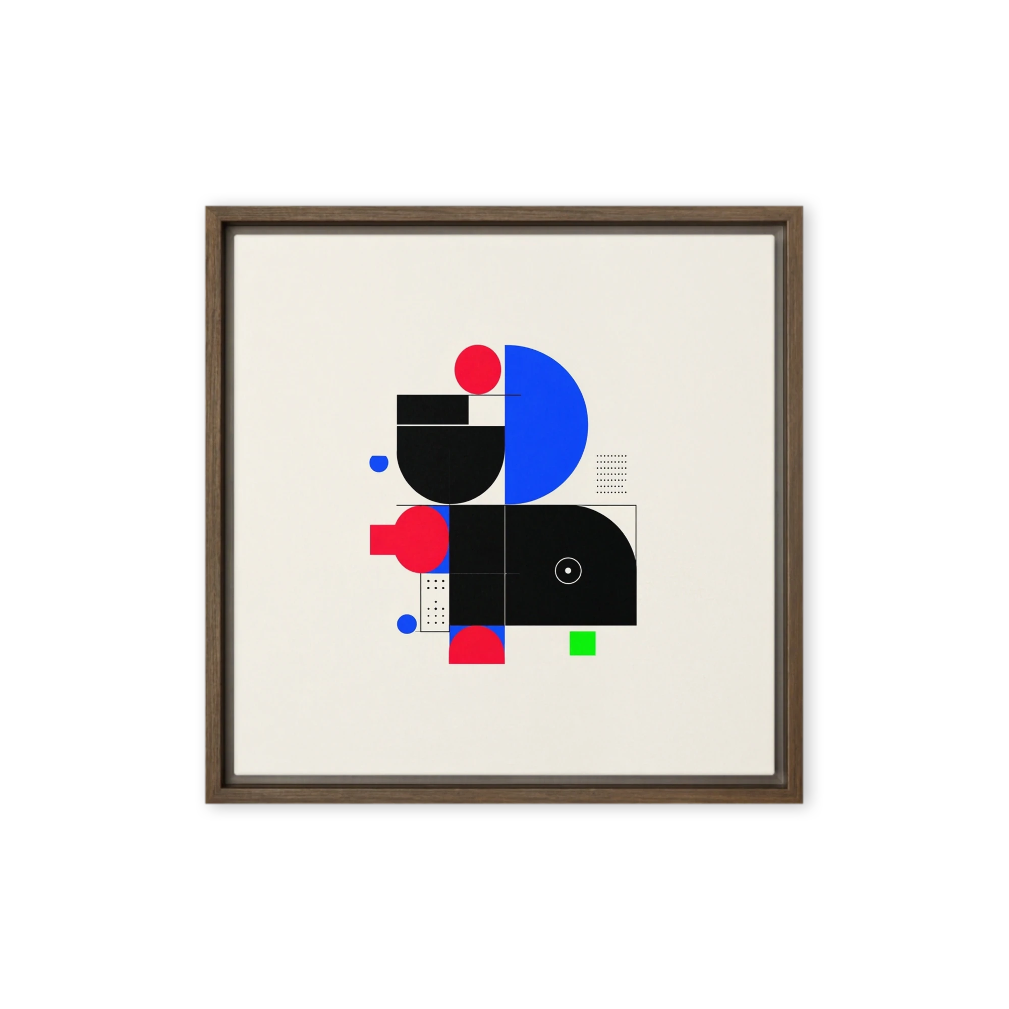 Geometric Harmony in Primary Colors