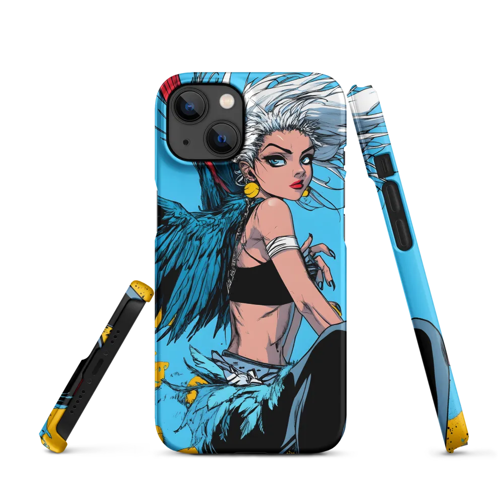 Female Character with Bird Wings | Phone Case