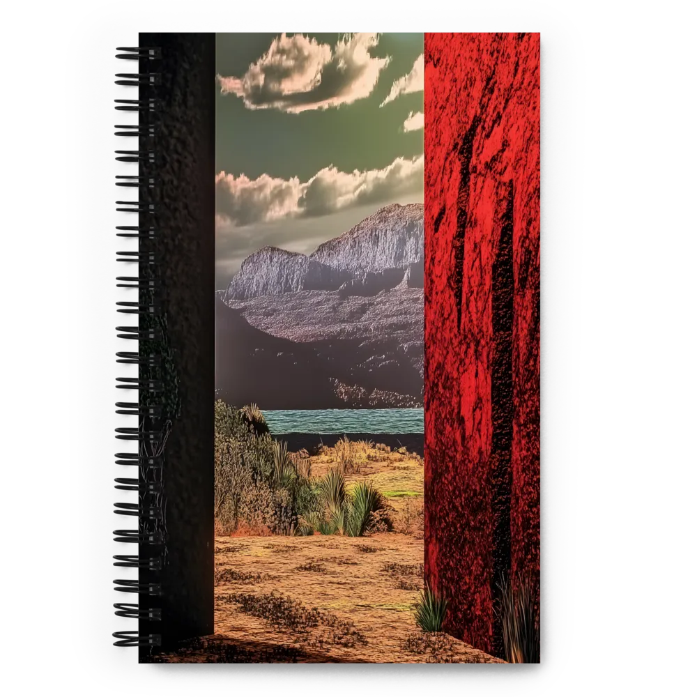Red Canyon Horizon 
 Spiral Notebook | 140 pages