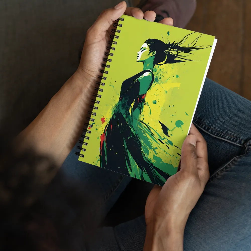 Emergence in Green 
 Spiral Notebook | 140 pages