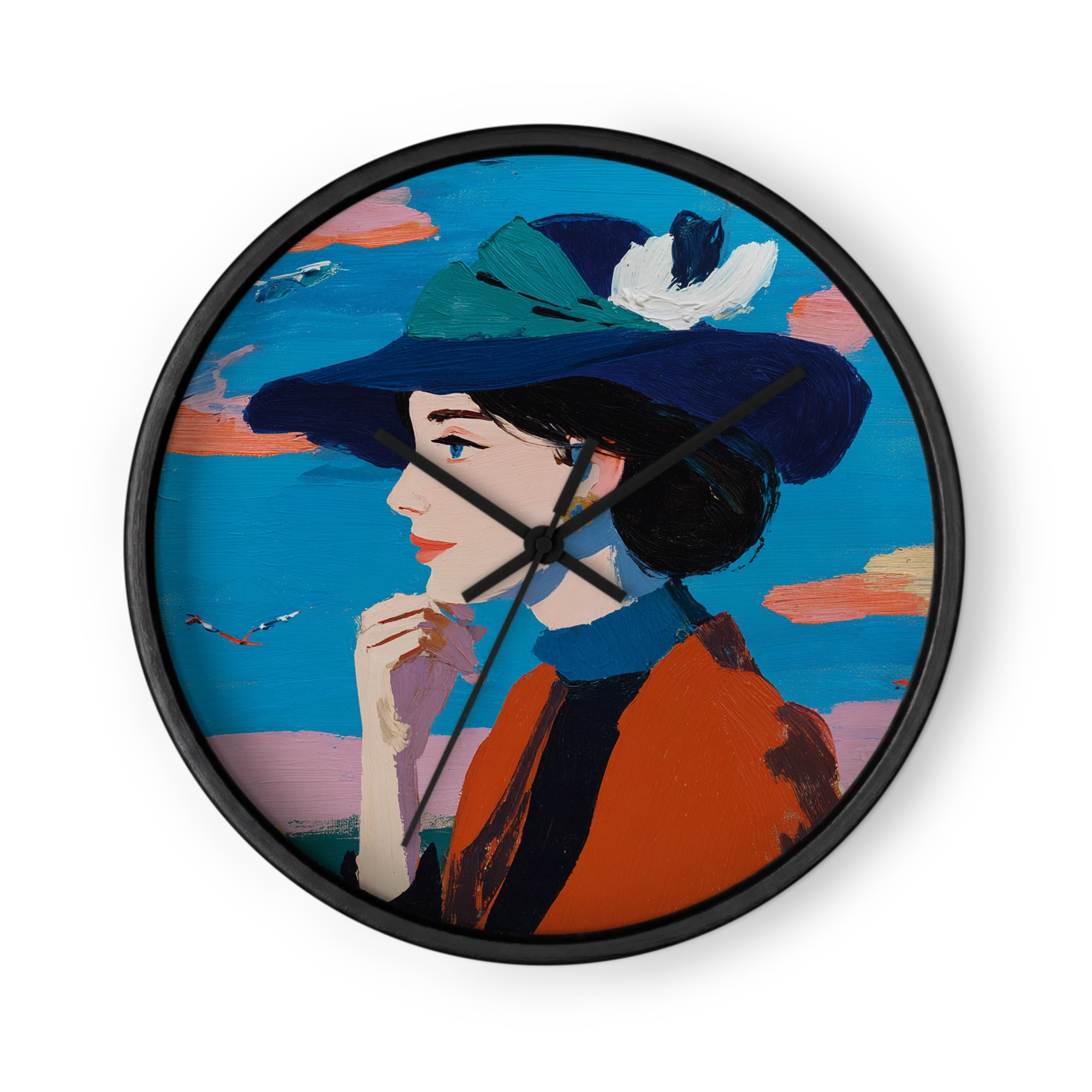 Lady with a Feathered Hat