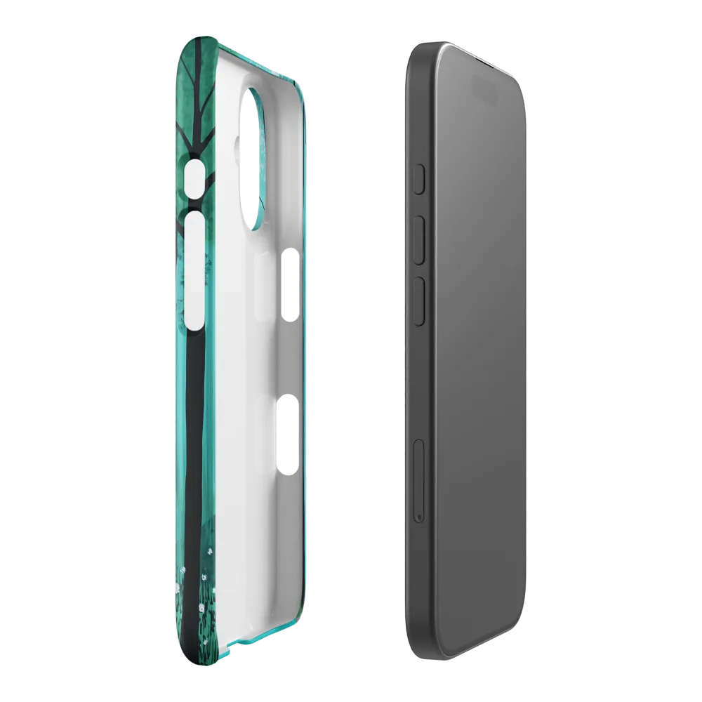 Teal Forest Serenade 
 iPhone 16 | Snap Case