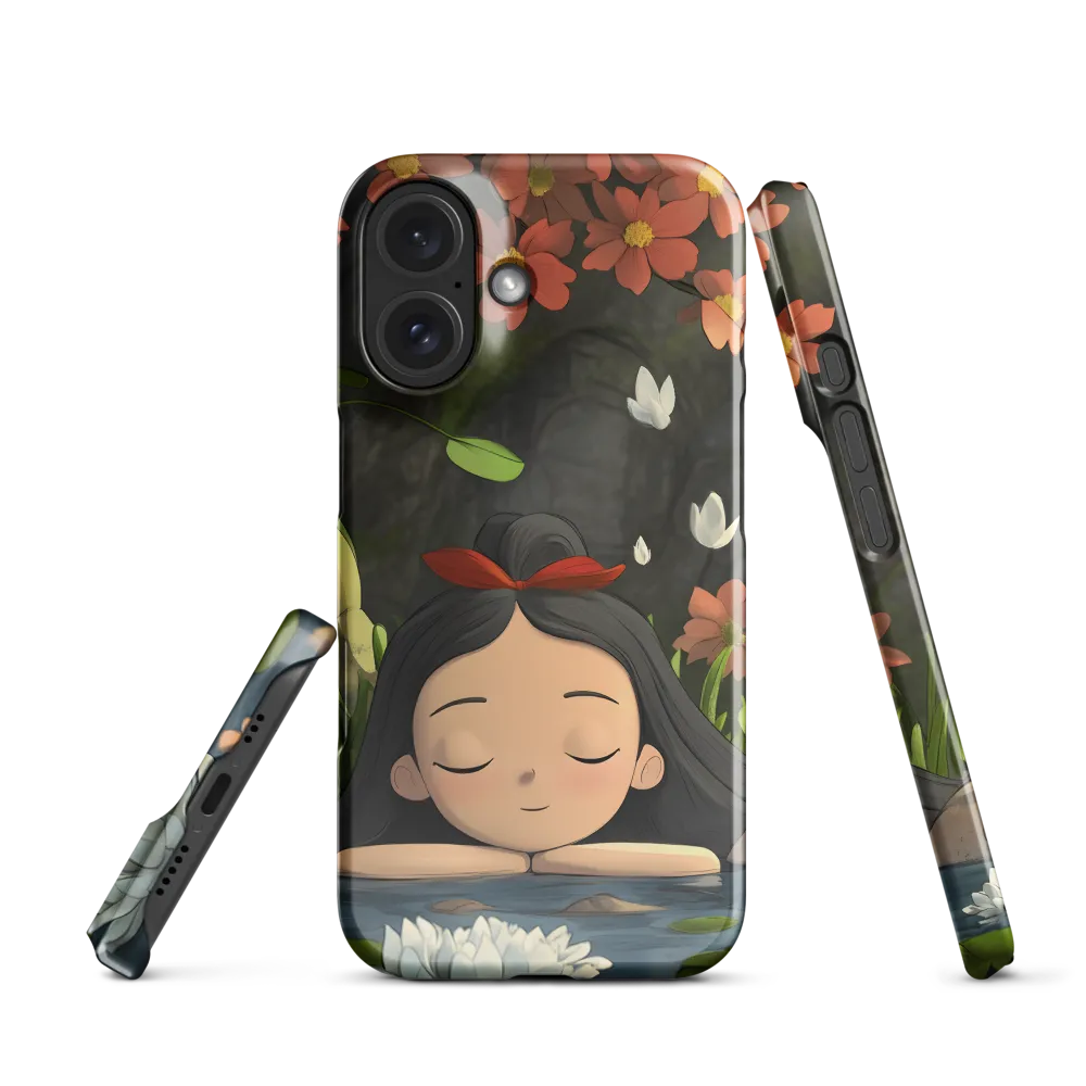 Tranquil Pond Dream 
 Samsung Galaxy S25 | Snap Case