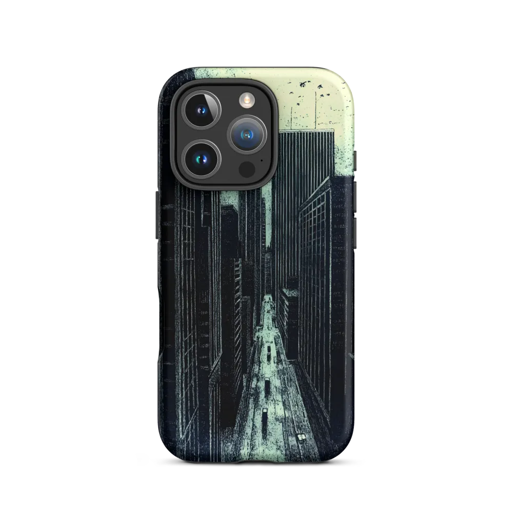 Minimalist Cityscape Illustration | Phone Case