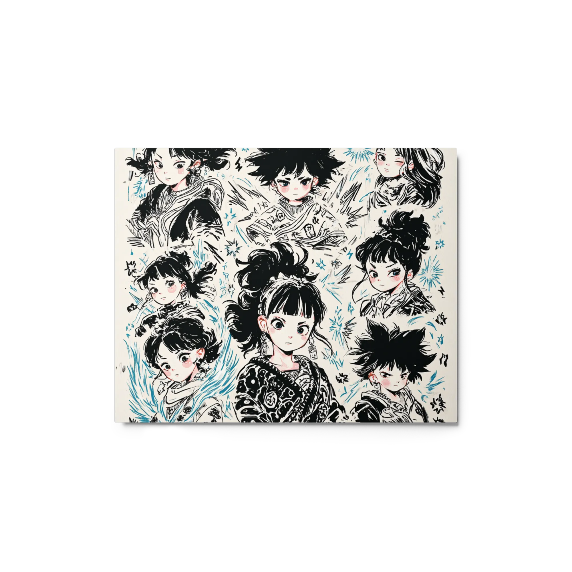 Stylized Anime Portraits | Art Print