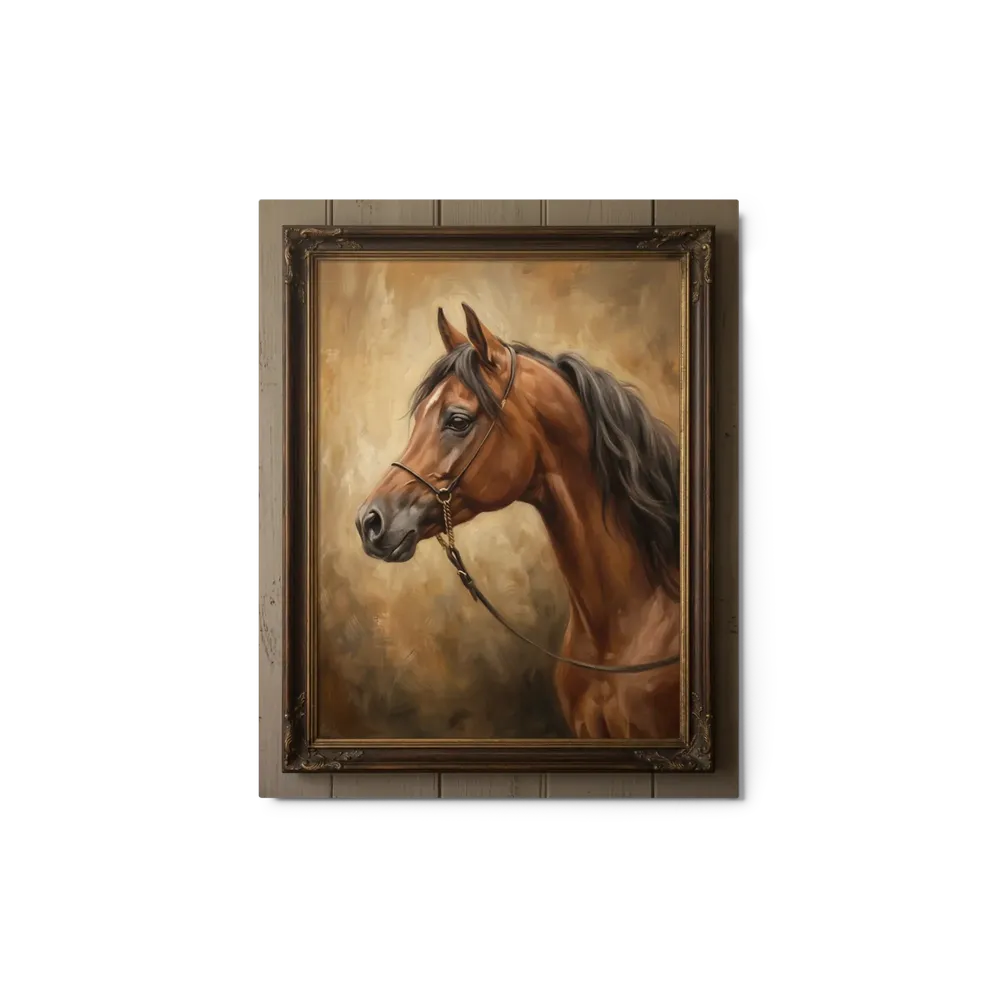 Noble Steed Portrait | Art Print