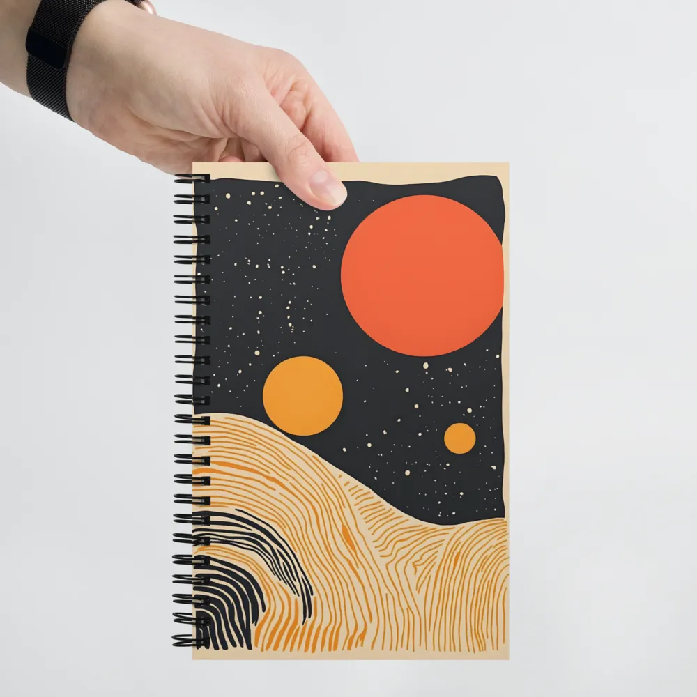 Celestial Dunes 
 Spiral Notebook | 140 pages