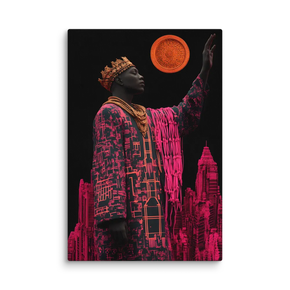 The Urban King's Ascent 
 Canvas | 20″x 30″