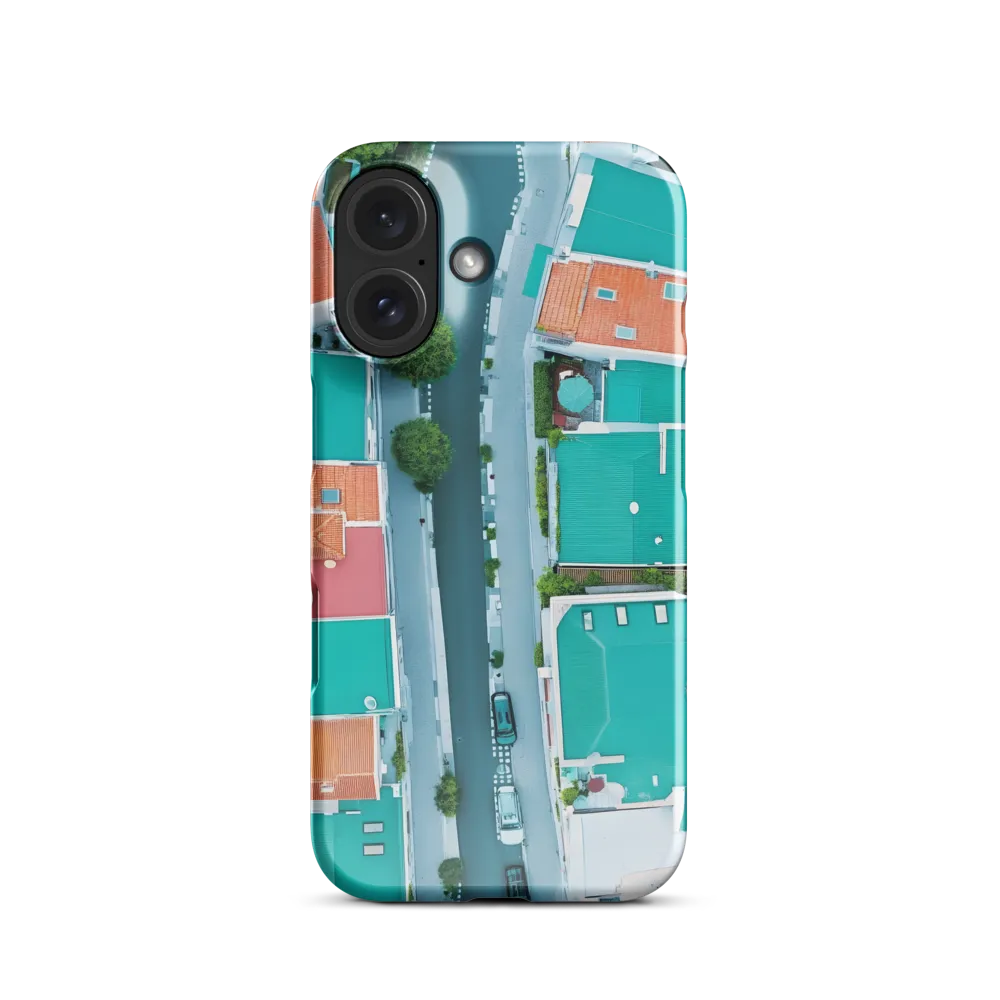 Over the Teal Rooftops 
 iPhone 16 | MagSafe® Tough Case