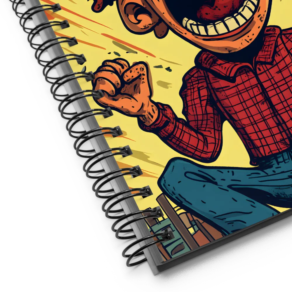 Explosive Expression 
 Spiral Notebook | 140 pages