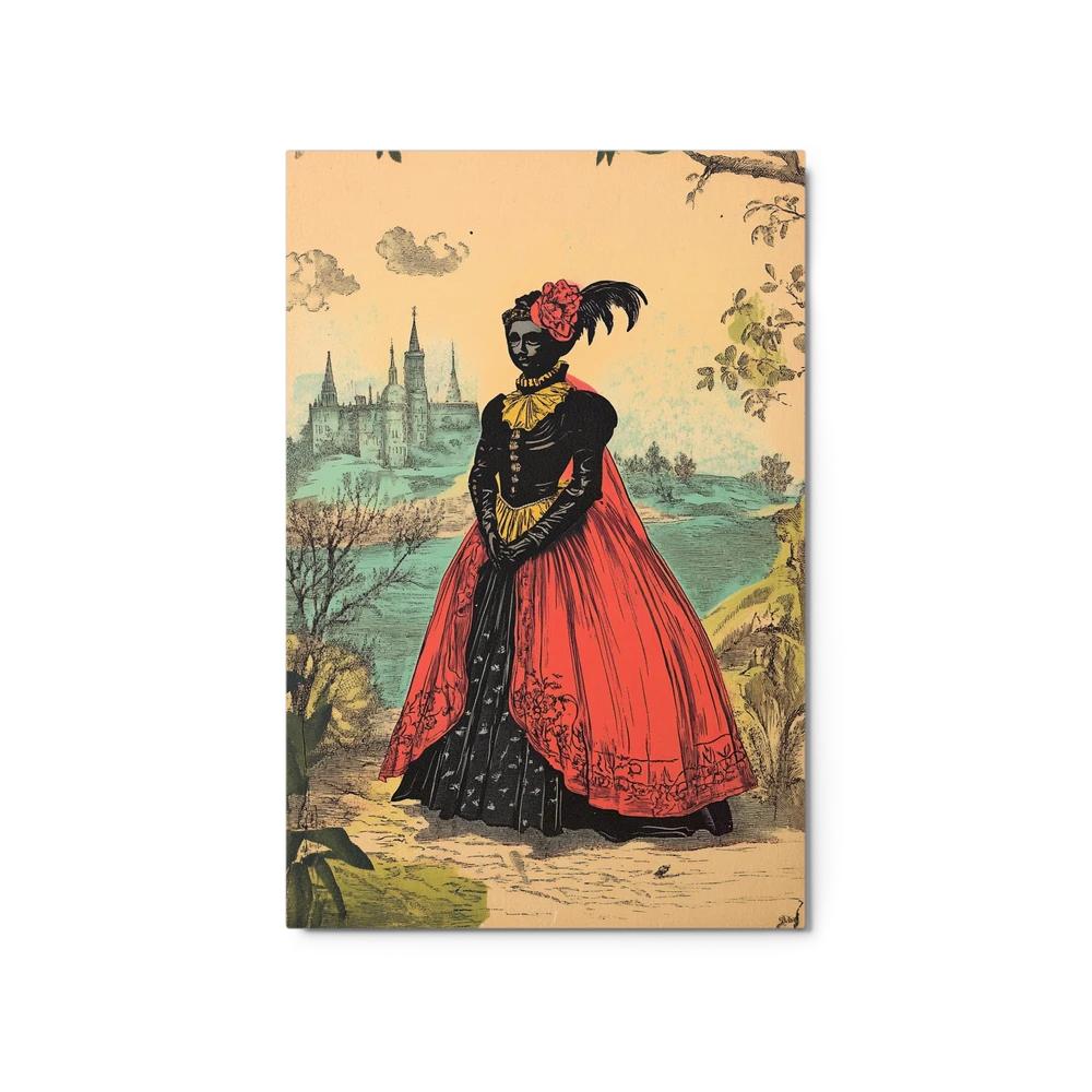 The Red Cloak | Art Print