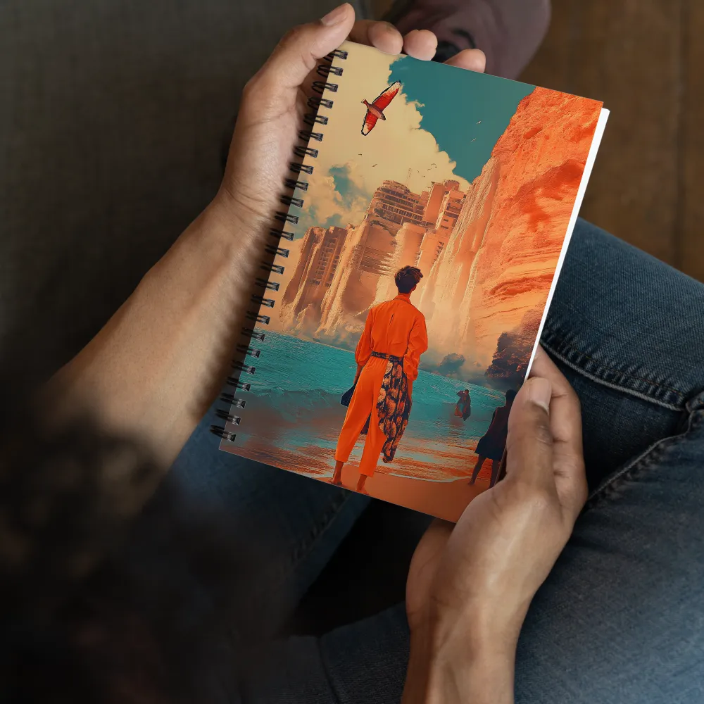 The Orange Shore 
 Spiral Notebook | 140 pages
