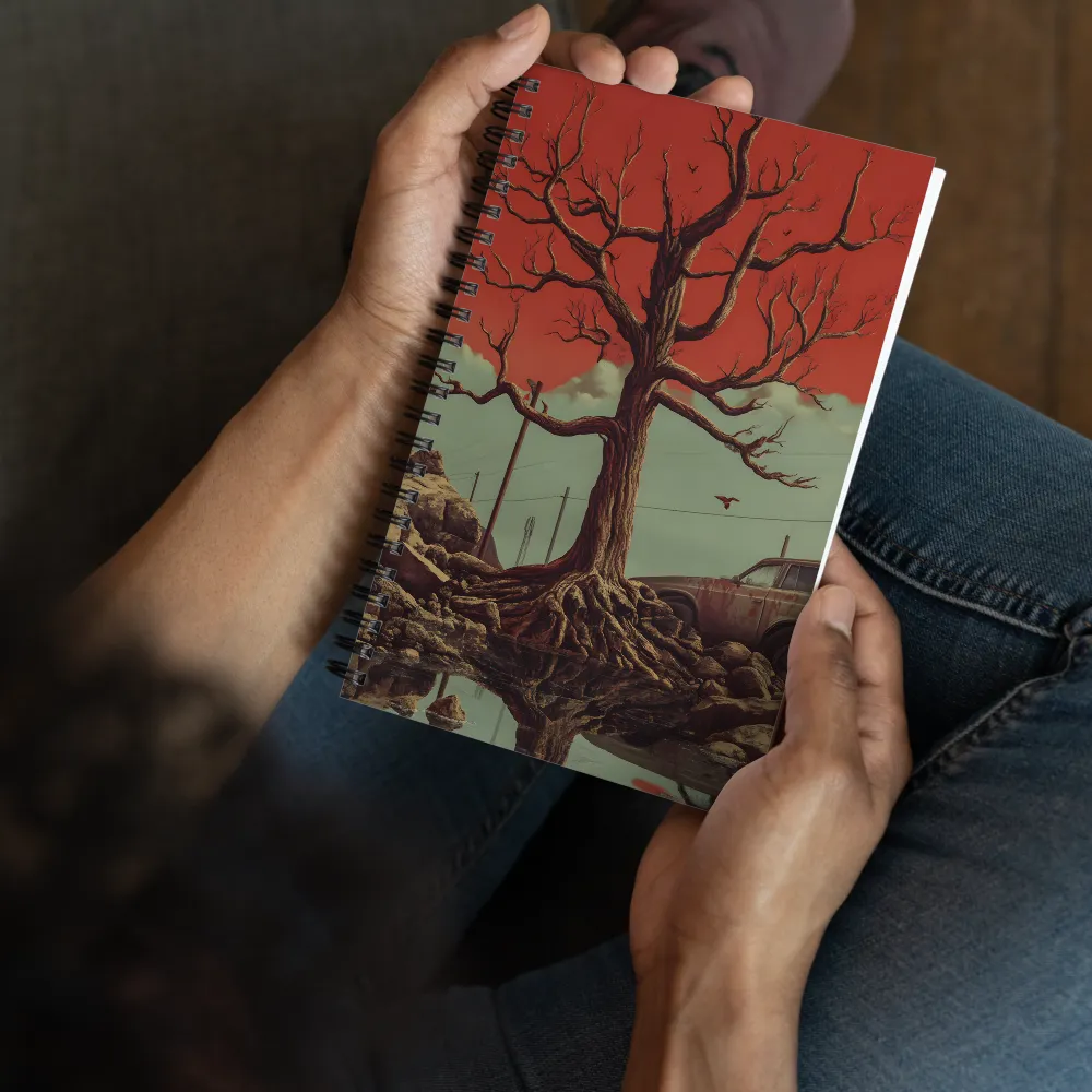 Echoes of a Barren Land 
 Spiral Notebook | 140 pages