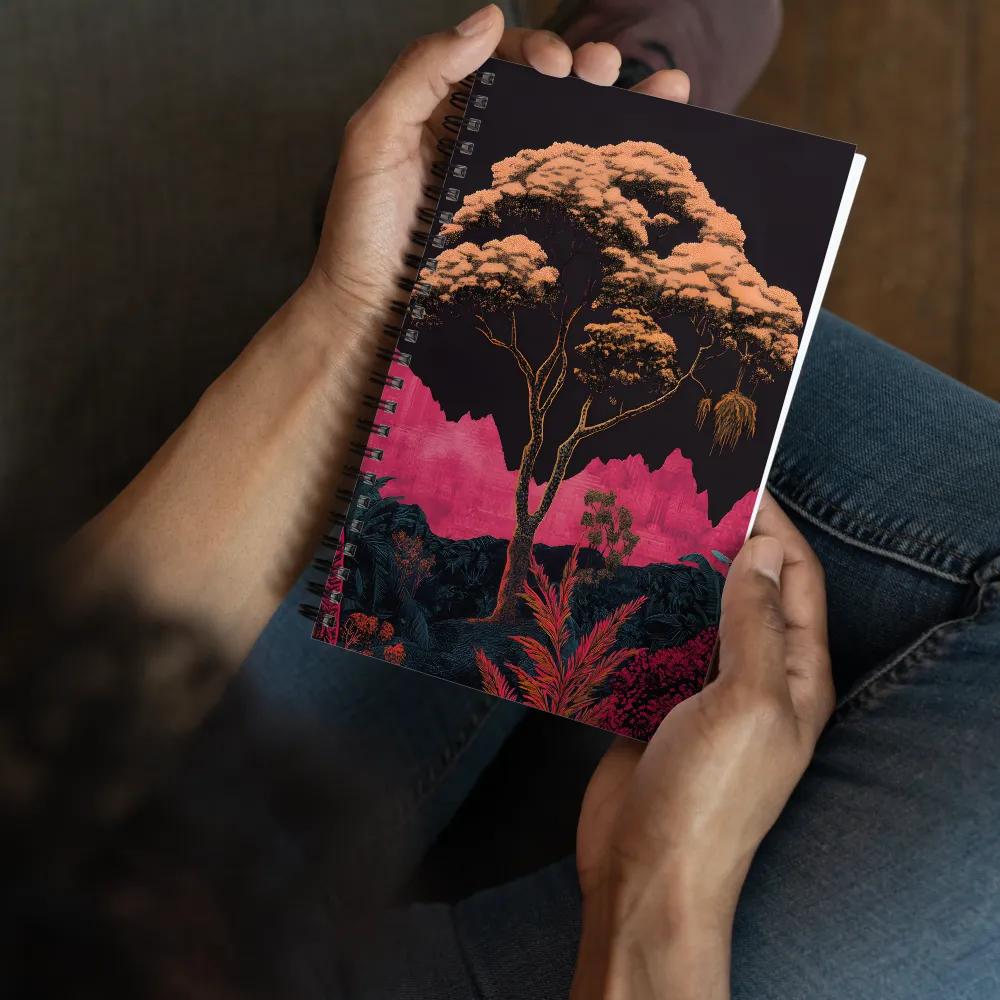 Night Jungle Canopy 
 Spiral Notebook | 140 pages