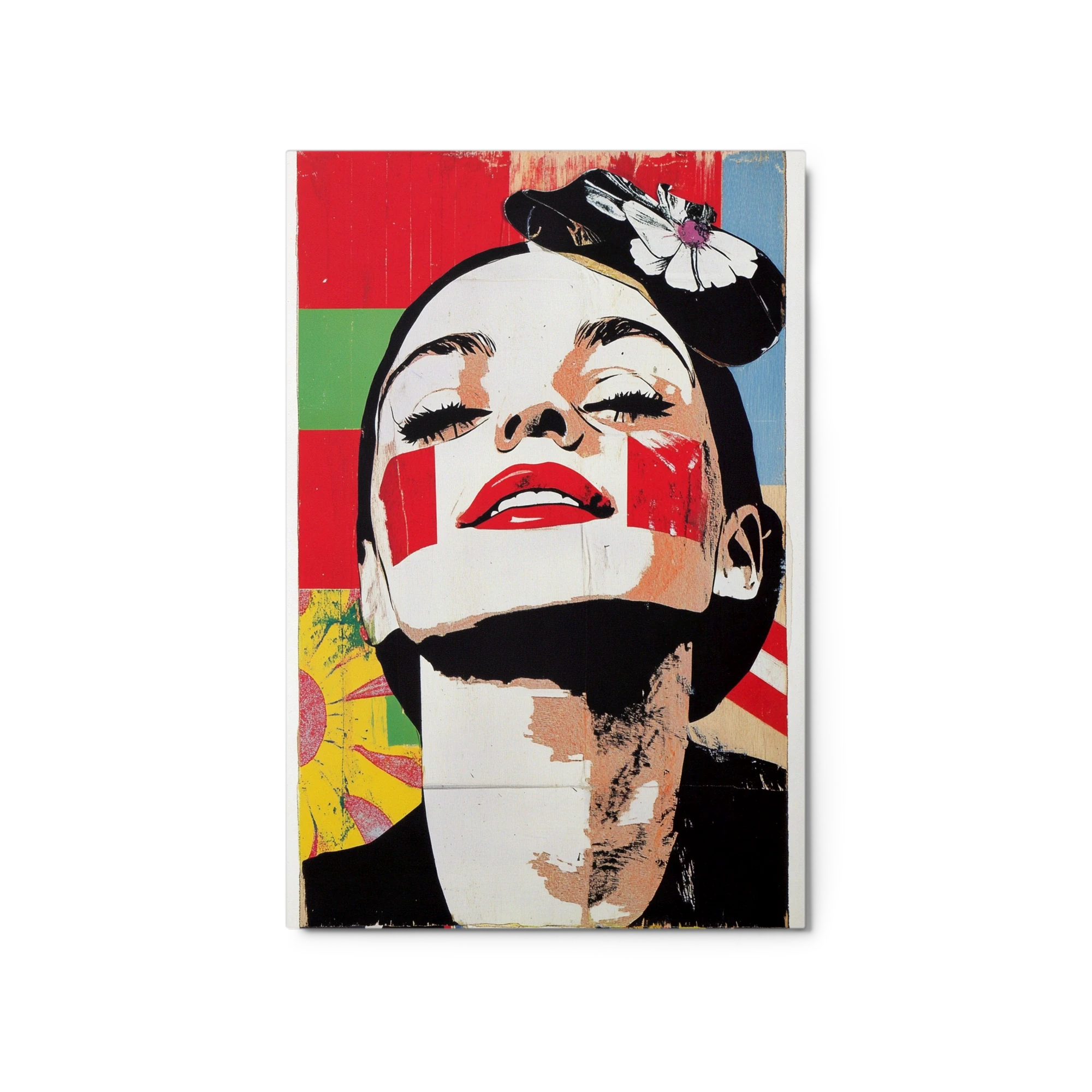 Pop Art Portrait of Woman