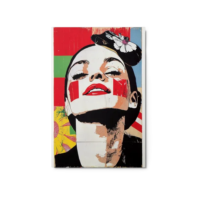 Expressive Pop Art Portrait | Art Print
