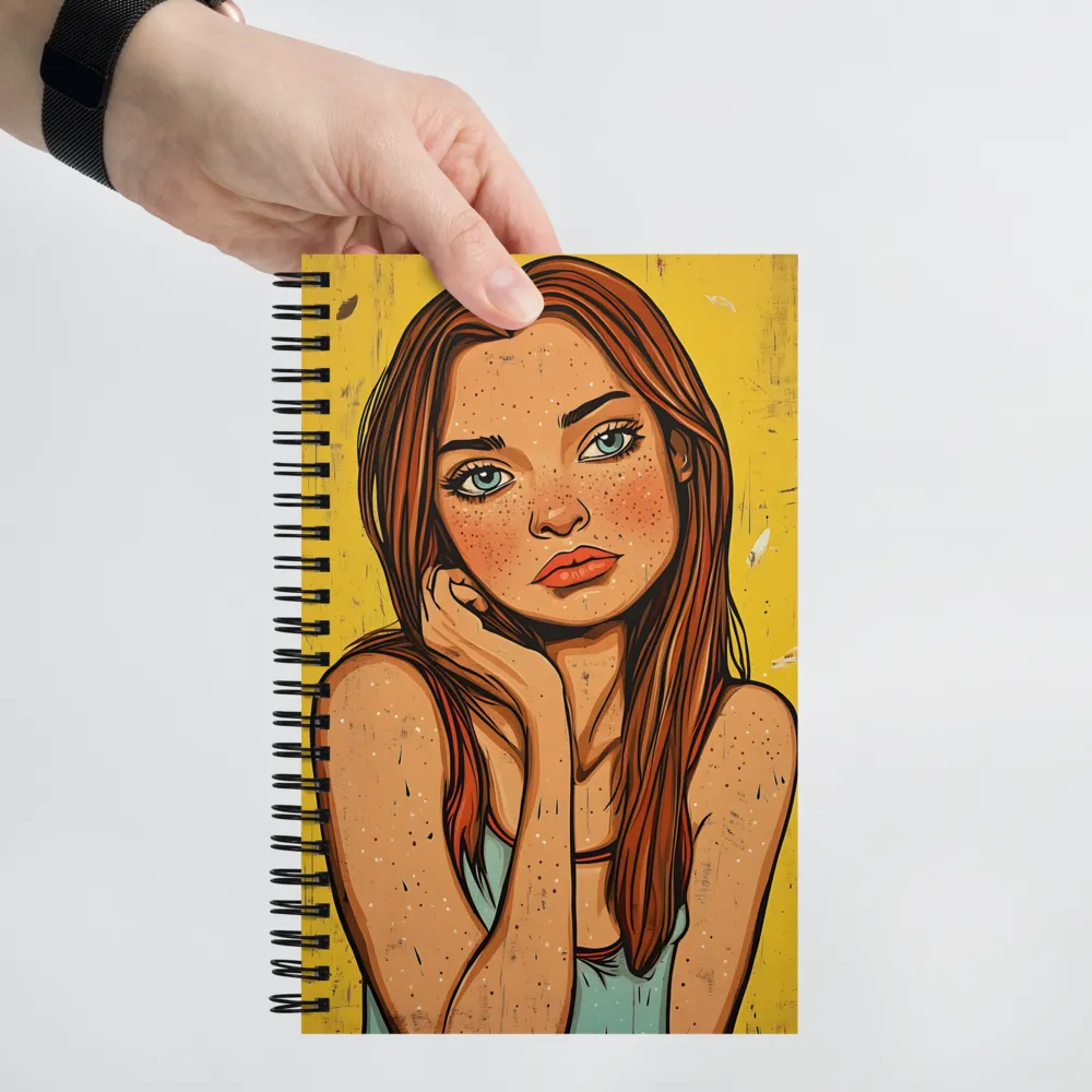 The Freckled Gaze 
 Spiral Notebook | 140 pages