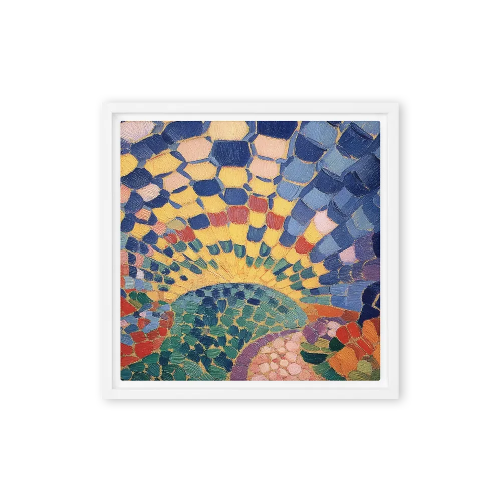 Sunrise Over Mosaic Hills | Art Print