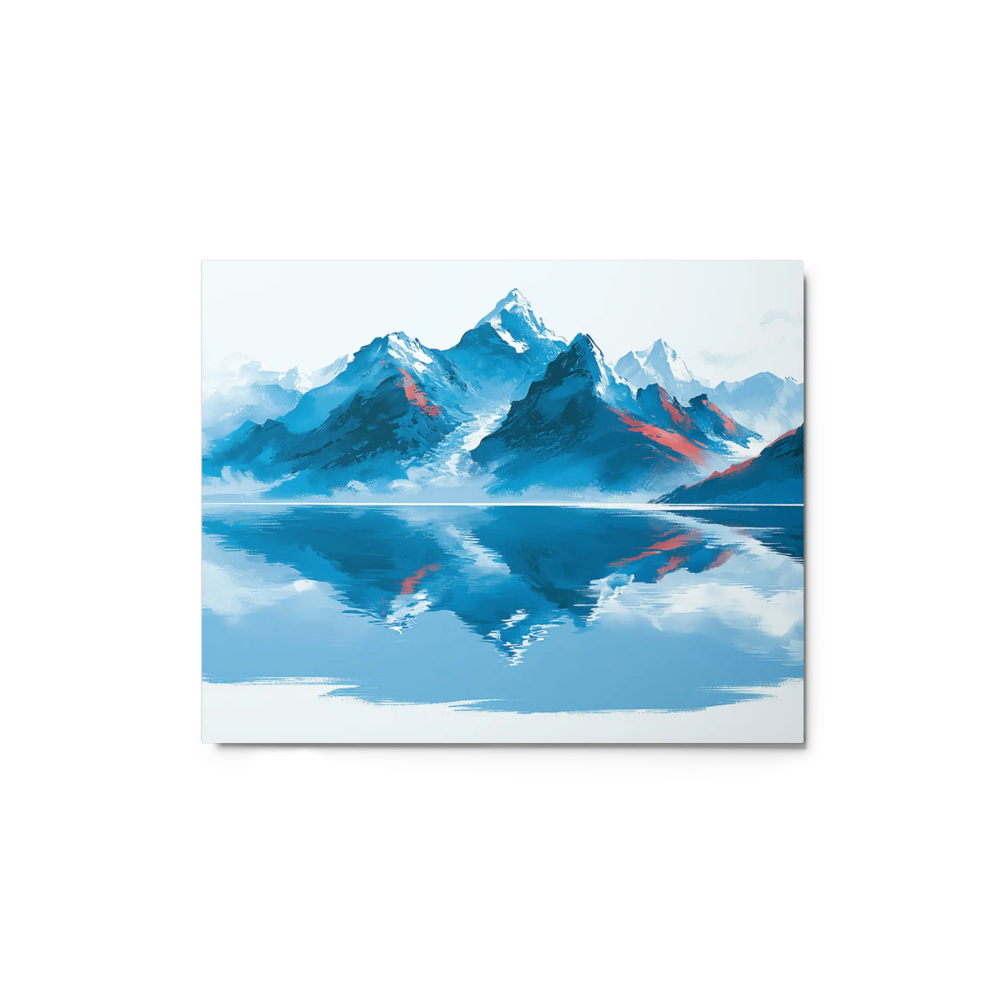 Reflections of Azure Peaks