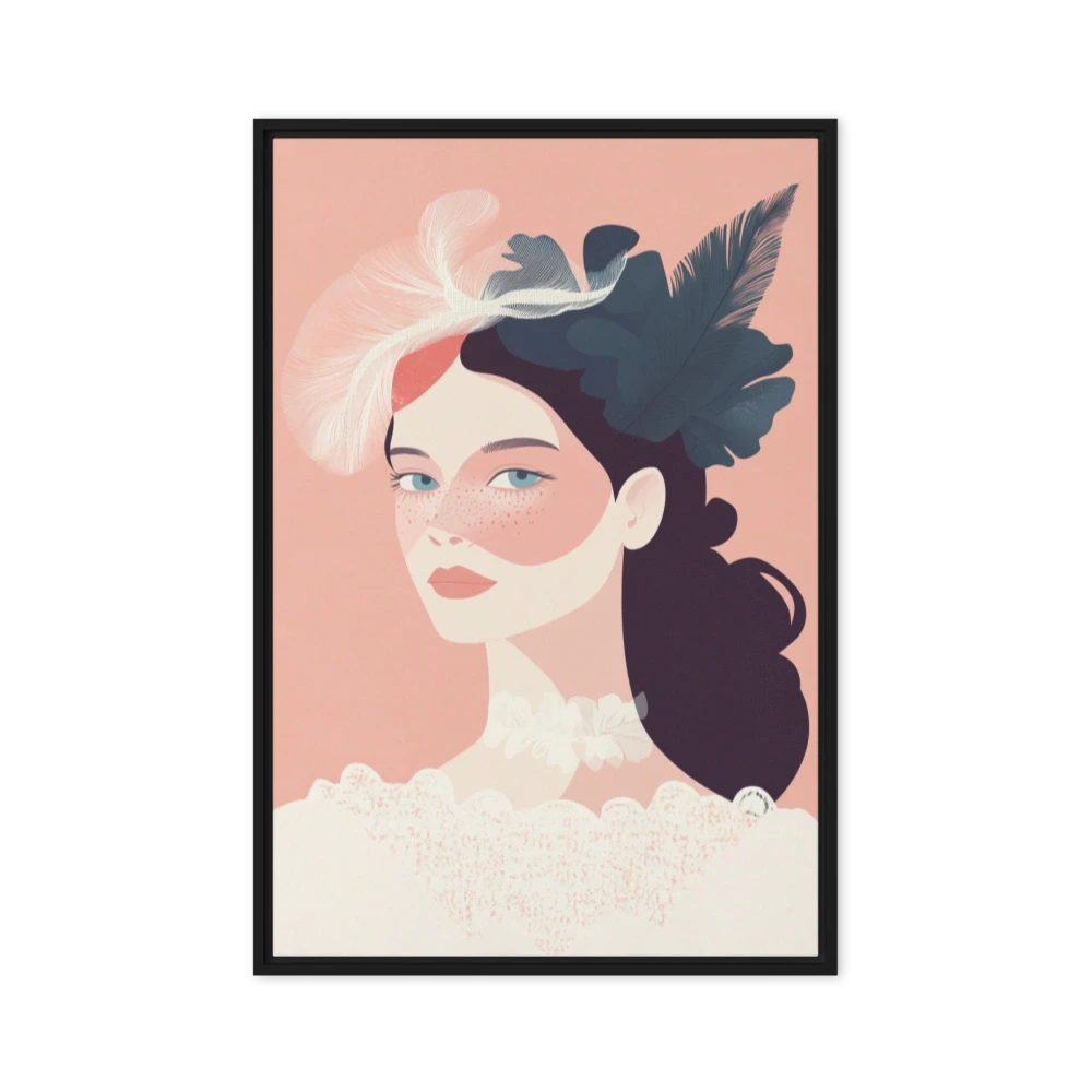 Modern Woman Portrait Illustration