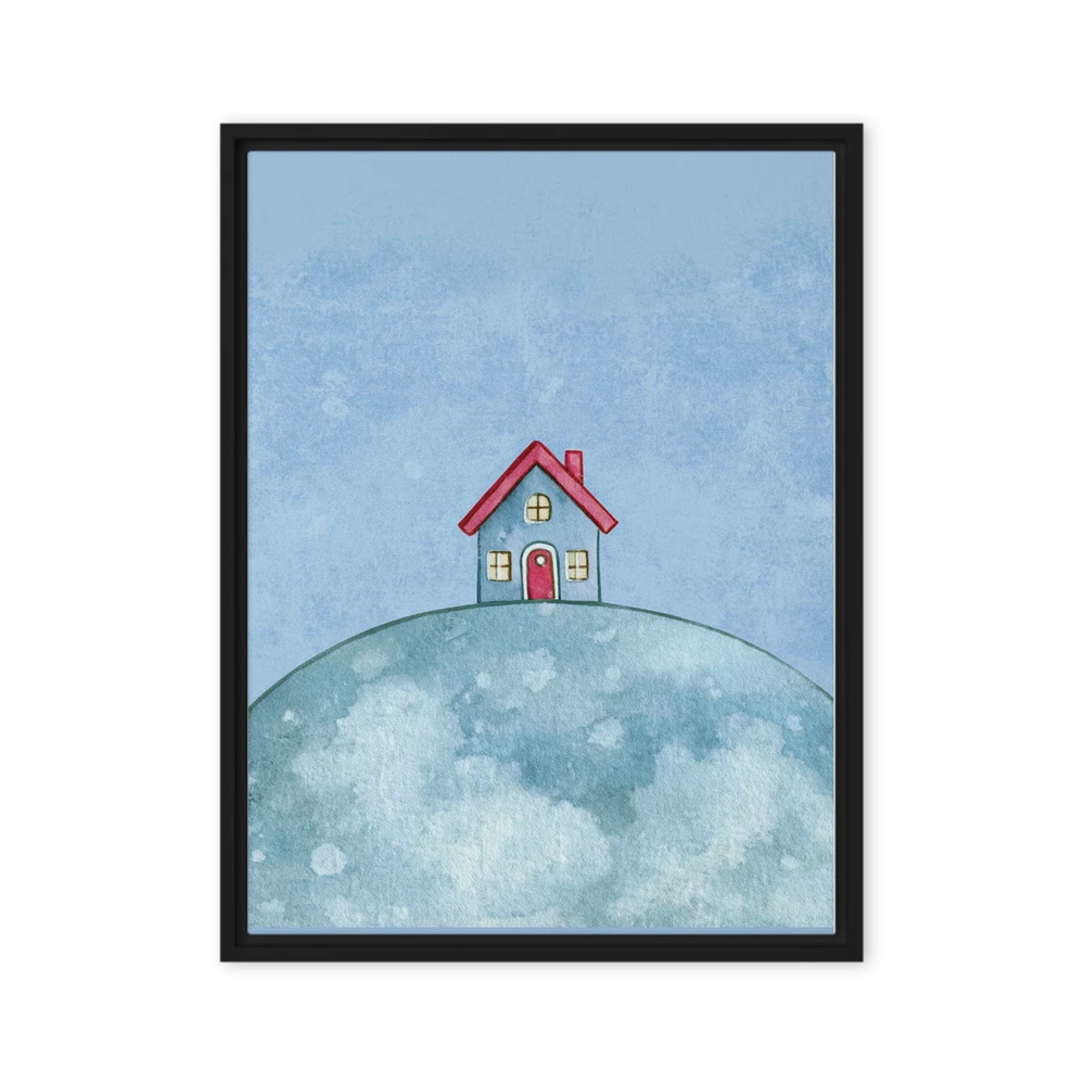 The Quiet Cottage | Art Print