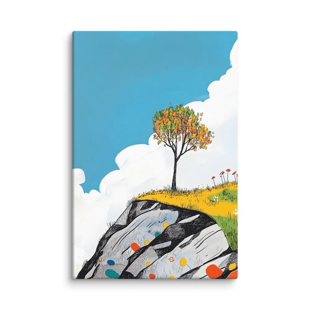 The Whimsical Hilltop 
 Canvas | 20″x 30″