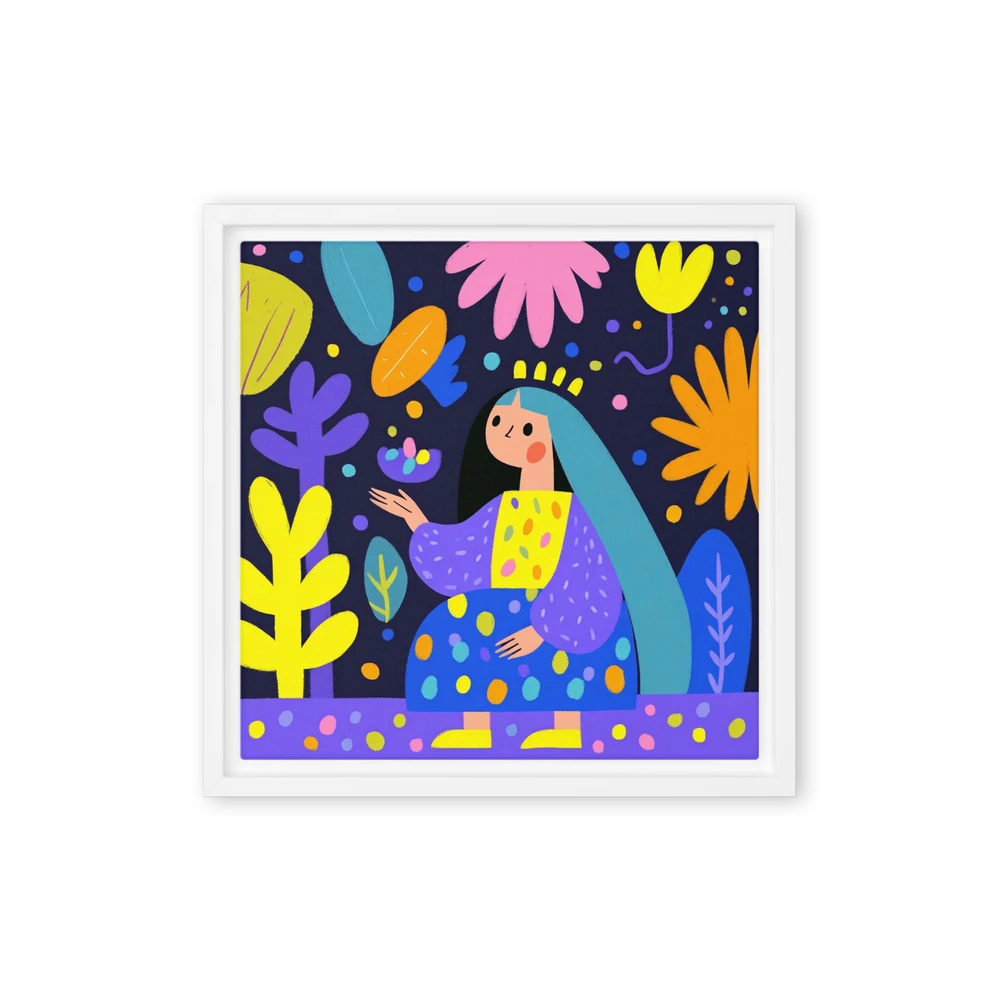 Enchanted Garden Wanderer | Art Print