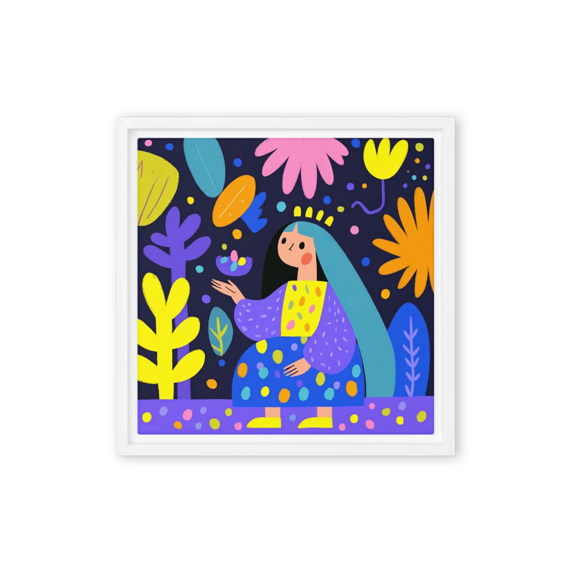 Enchanted Garden Wanderer | Art Print