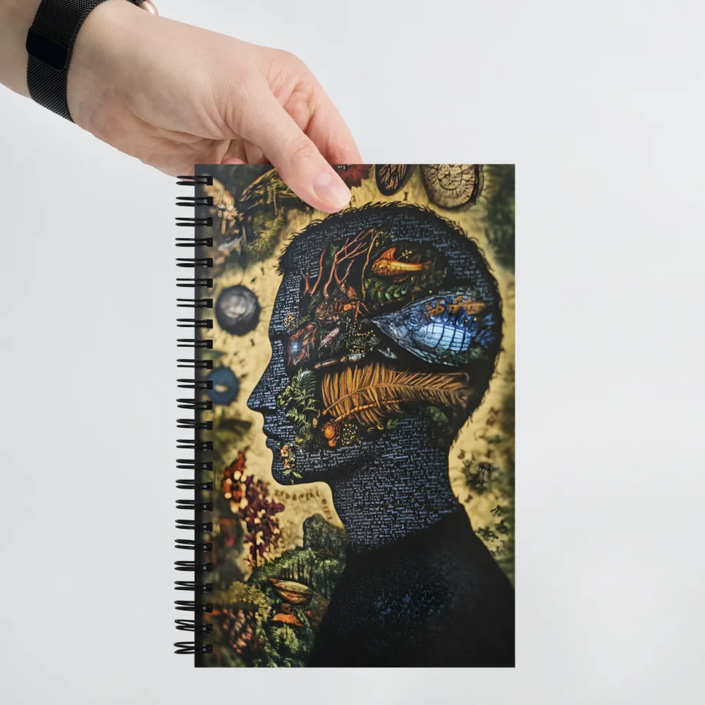 Mind's Botanical Tapestry 
 Spiral Notebook | 140 pages