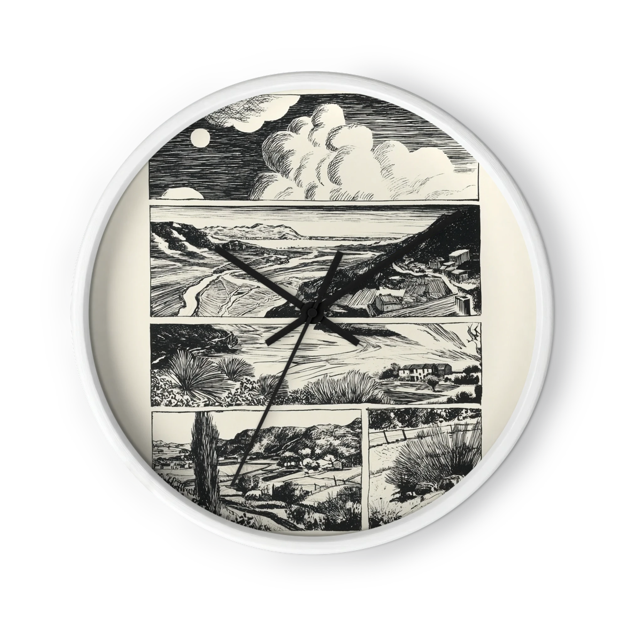 Pastoral Landscape Panels