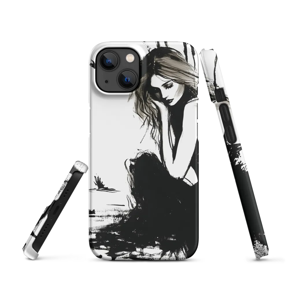 Solitude in Ink | Phone Case