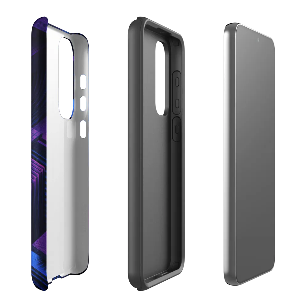 Abstract Geometric Blocks Design | Phone Case