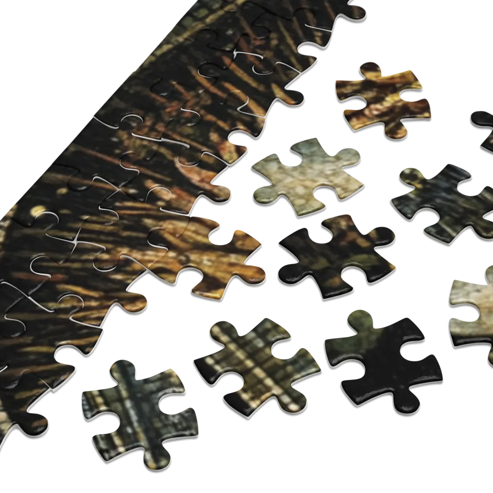 A Oráculo Adormecida da Floresta 
 Puzzle em caixa de metal