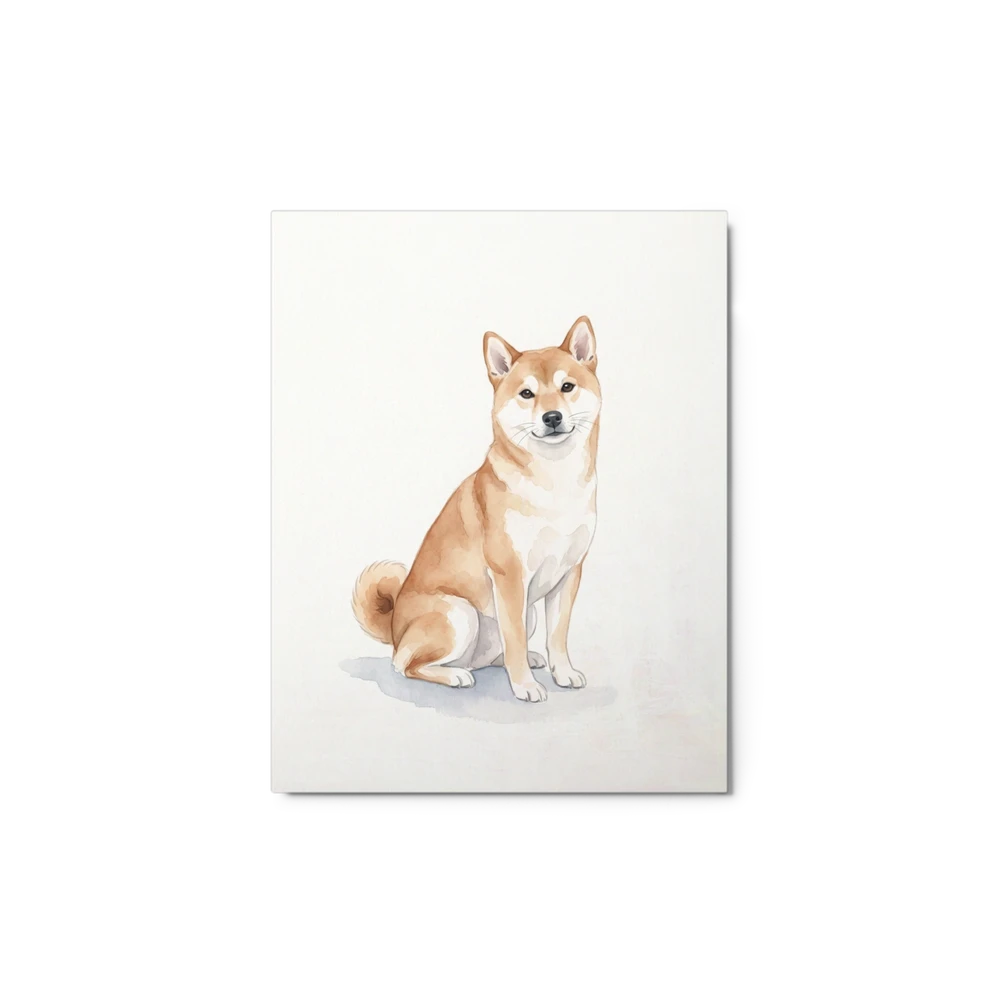 Pet Portrait — Minimalist Watercolor
