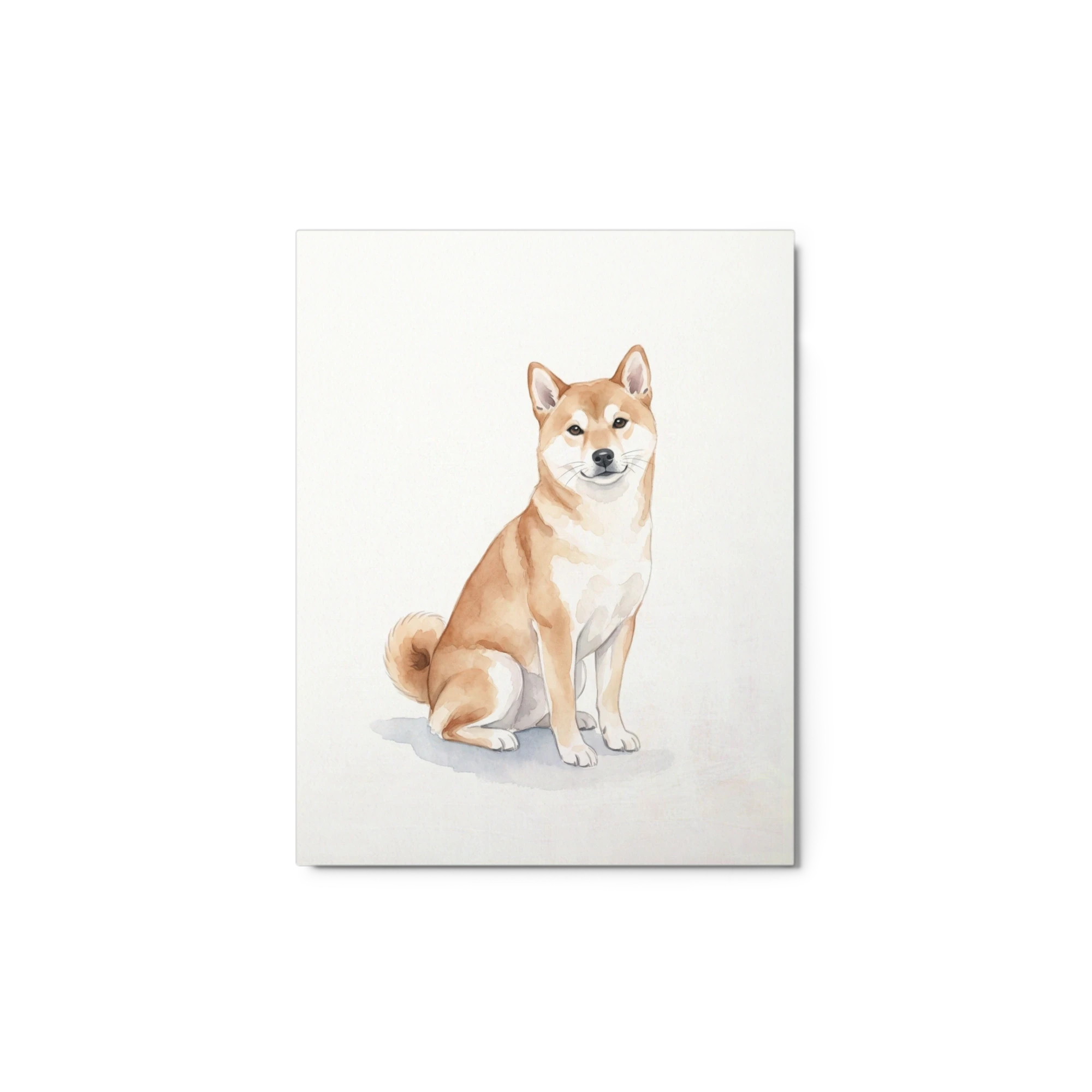 Pet Portrait — Minimalist Watercolor