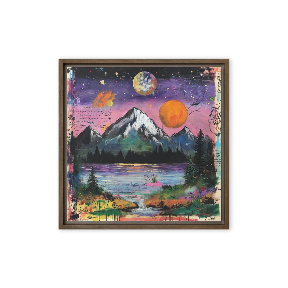 Celestial Peaks | Art Print